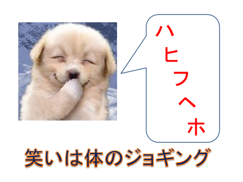図表　笑いハヒフヘホ